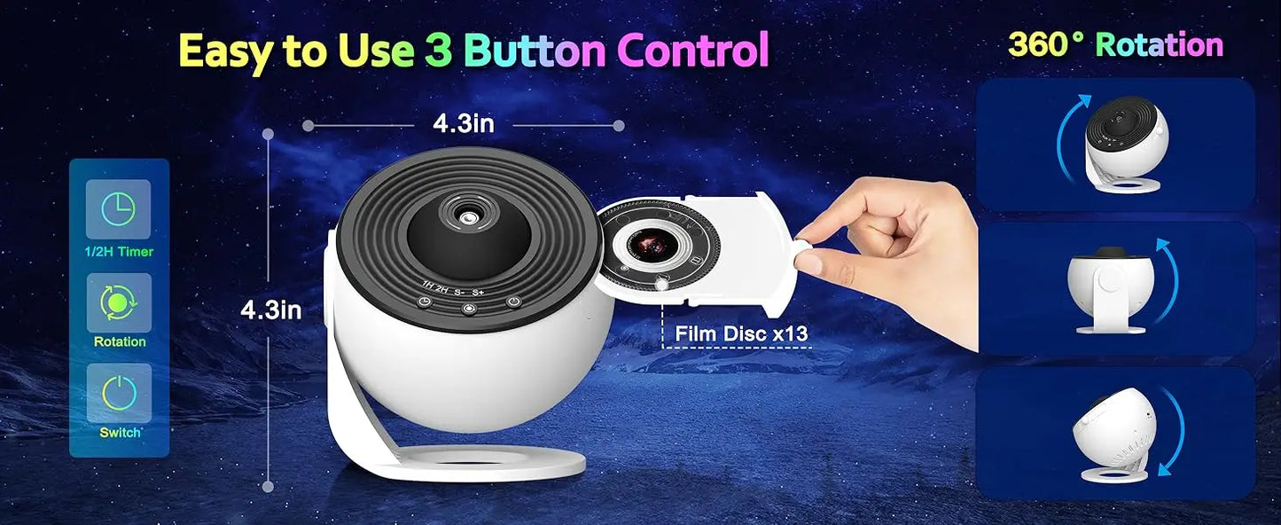 HD Galaxy Projector