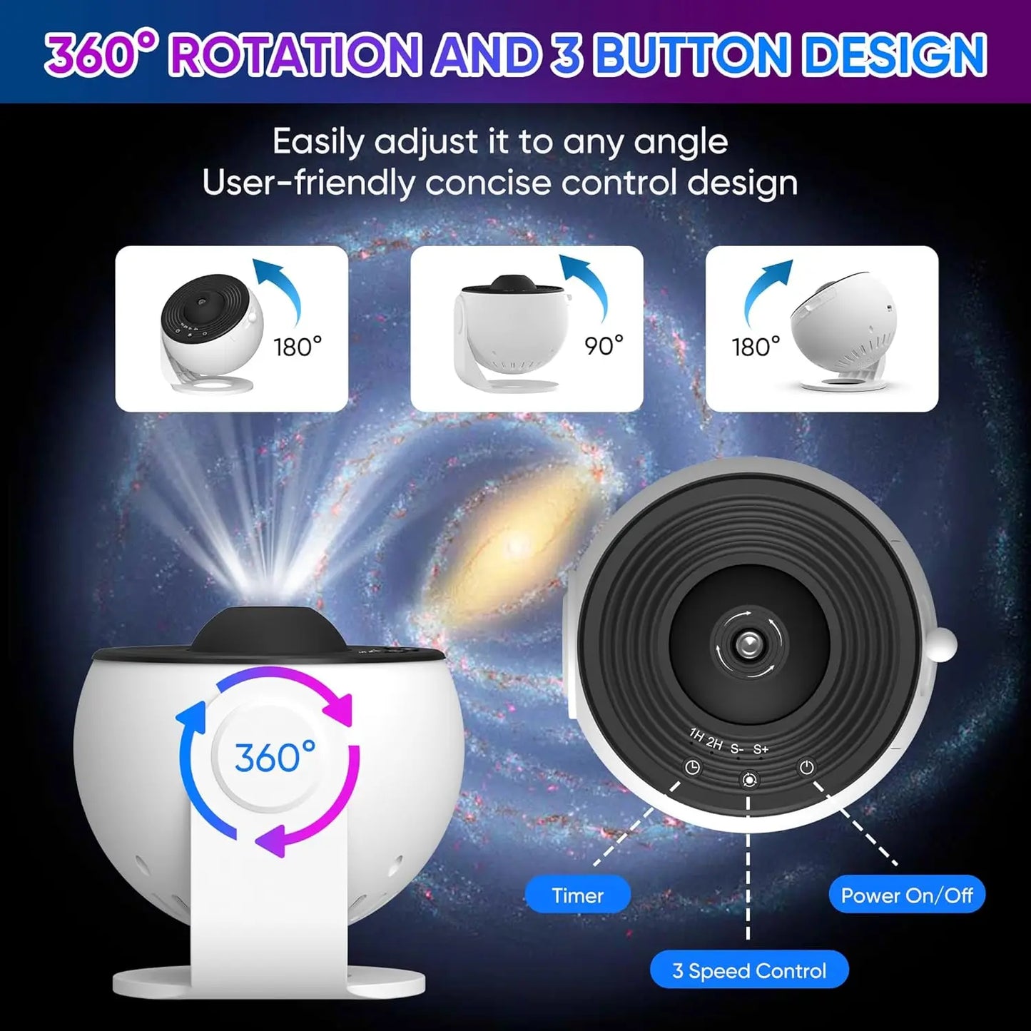 HD Galaxy Projector