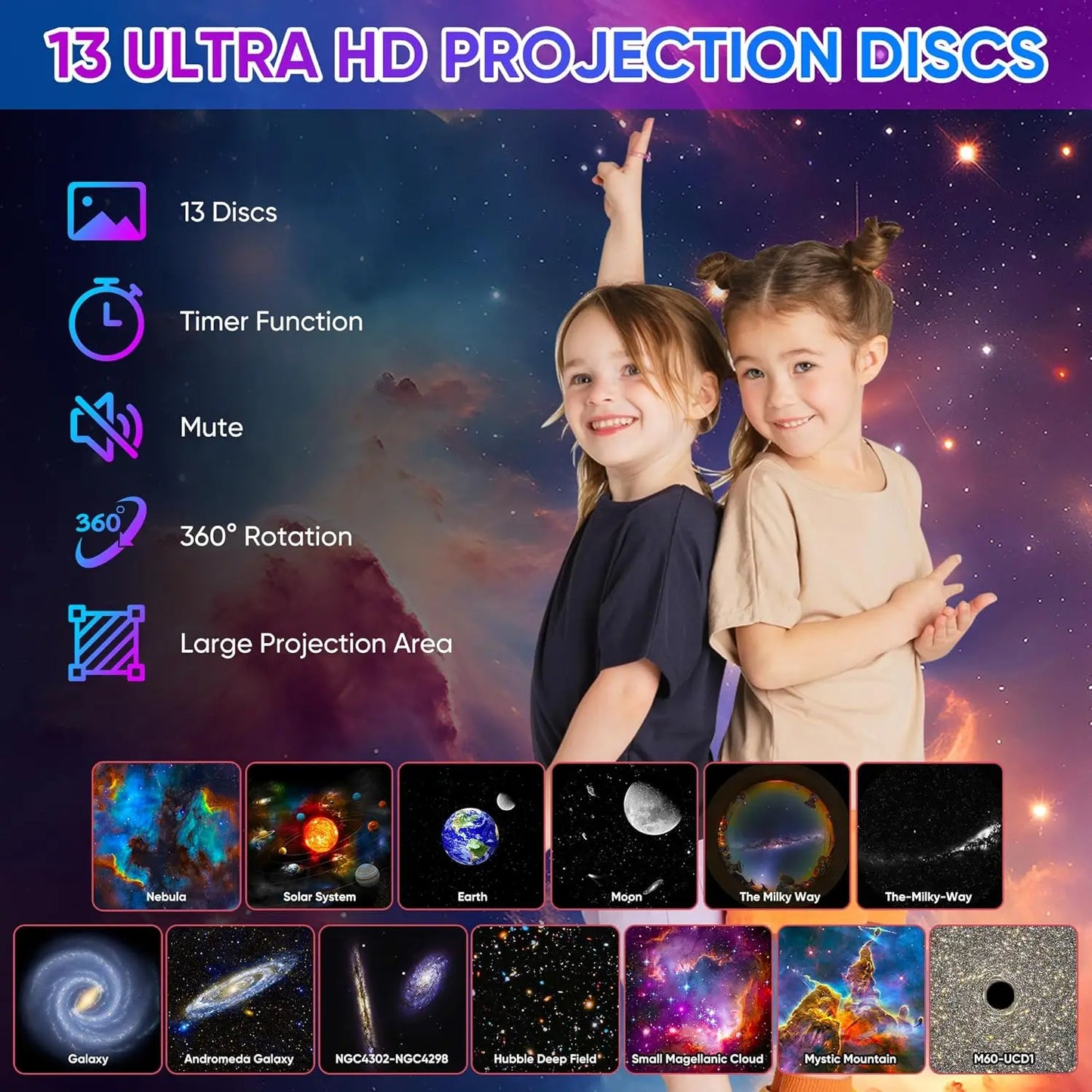 HD Galaxy Projector
