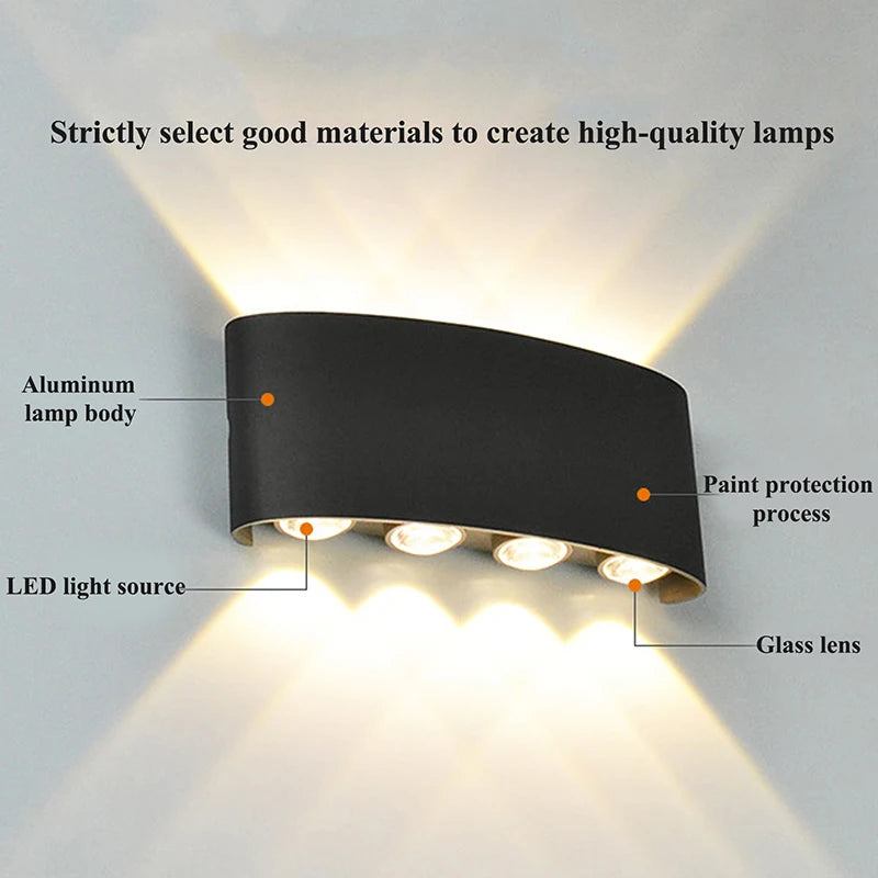 LED Up & Down Wall Sconce