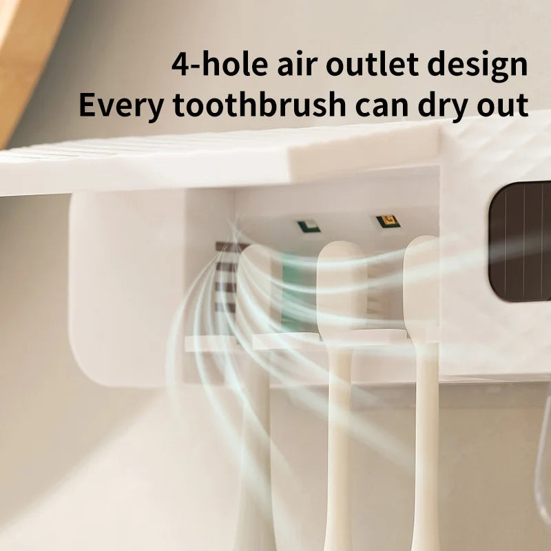 Smart UV Toothbrush Sterilizer & Holder