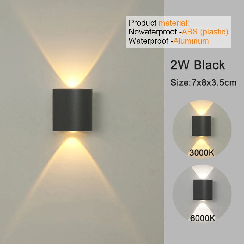 LED Up & Down Wall Sconce