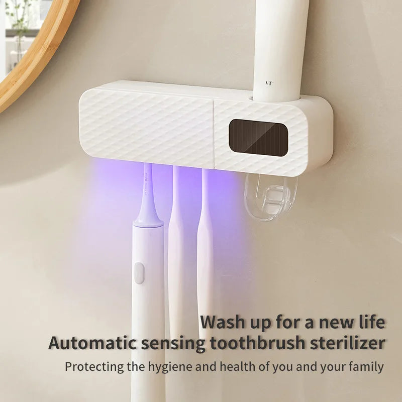 Smart UV Toothbrush Sterilizer & Holder