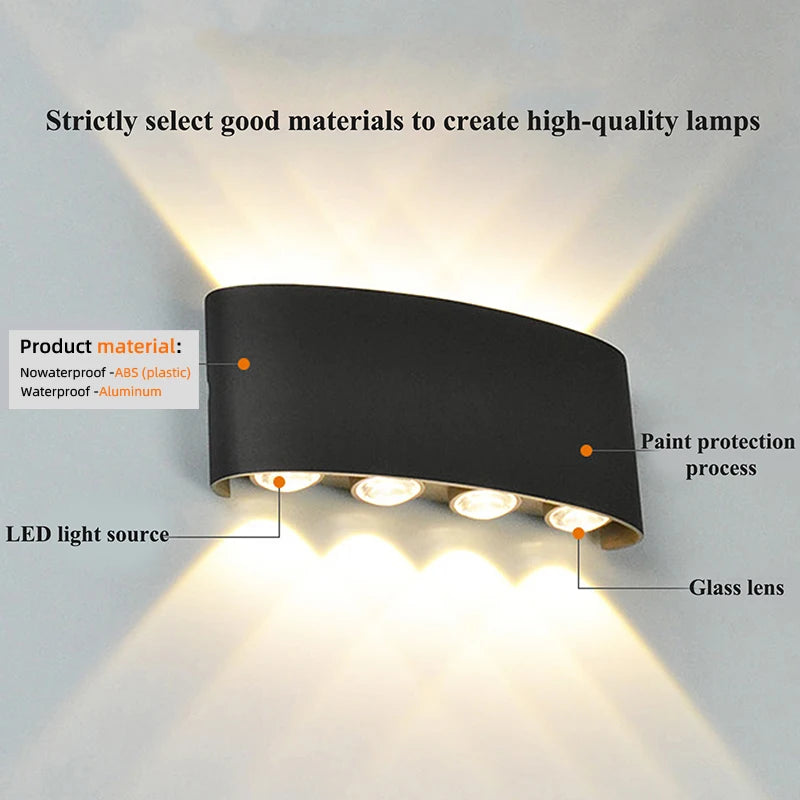 LED Up & Down Wall Sconce